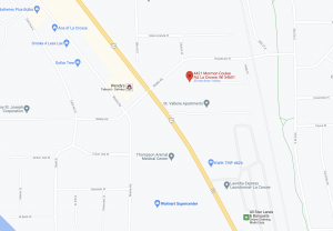 Coulee Physical Therapy Map
